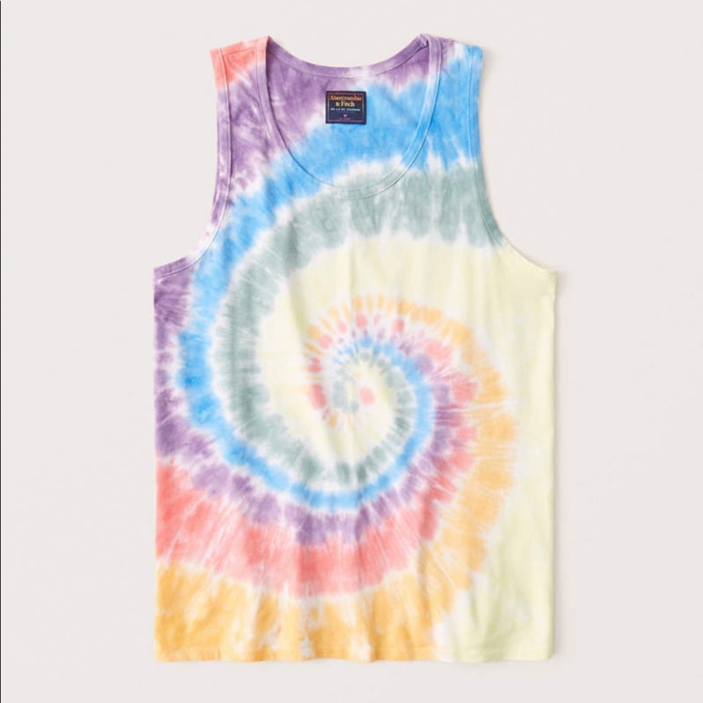 Pride Tie-Dye Croppable Tank - Unisex